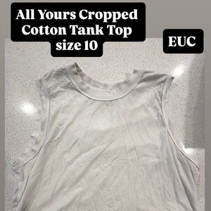 lululemon athletica Cream Muscle Tee